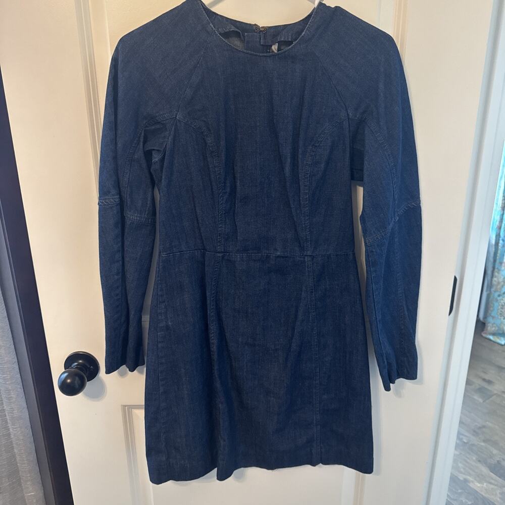 Women’s Banana Republic Denim Long Sleeve Dress Size 2